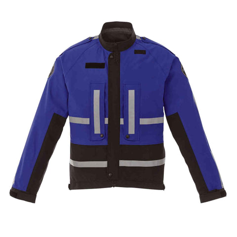 JK554 - Custom Two-toned mesh lined seam sealed jacket with reflective tape