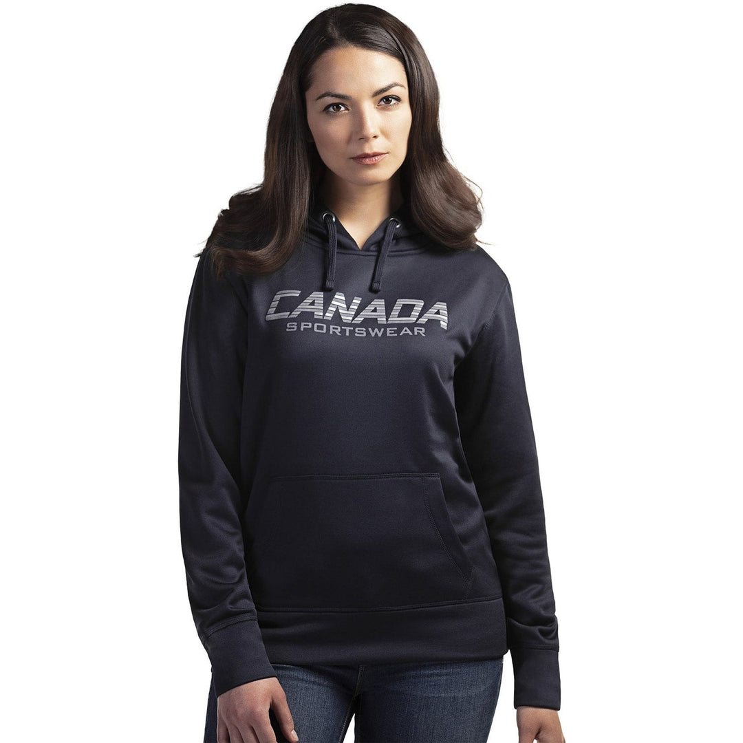L00688 - Palm Aire - Ladies Polyester Pullover Hooded Sweatshirt
