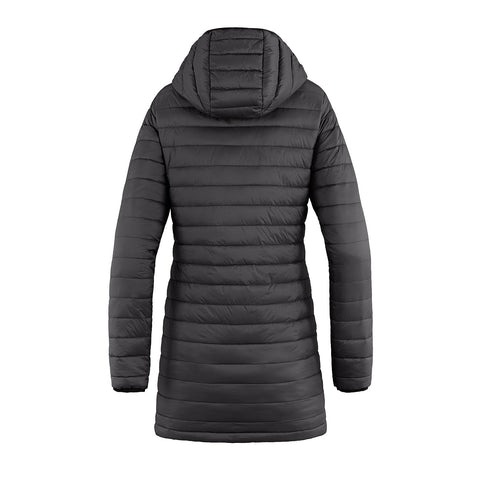 L00903 - Glacier Bay - Ladies Full Length Puffy Jacket w/ Detachable Hood