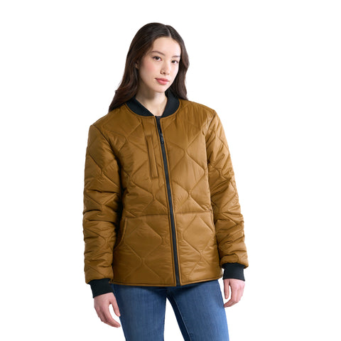L01090 - Nomad - Stylized Quilted Freezer Jacket