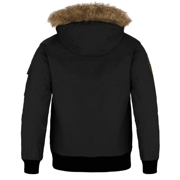 L06076 - Intense - Ladies Cold Weather Bomber Jacket w/ Detachable Hood