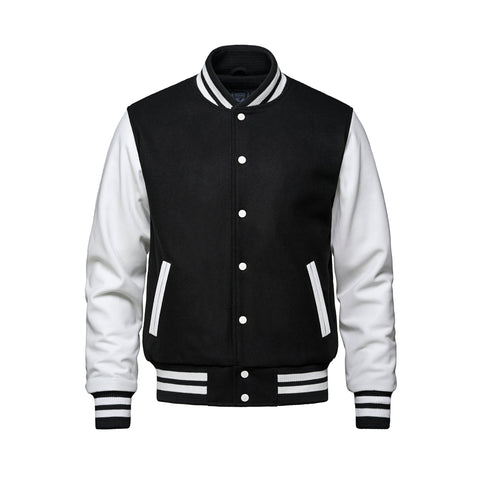 L06085 - Varsity - Melton and Leather Varsity Jacket