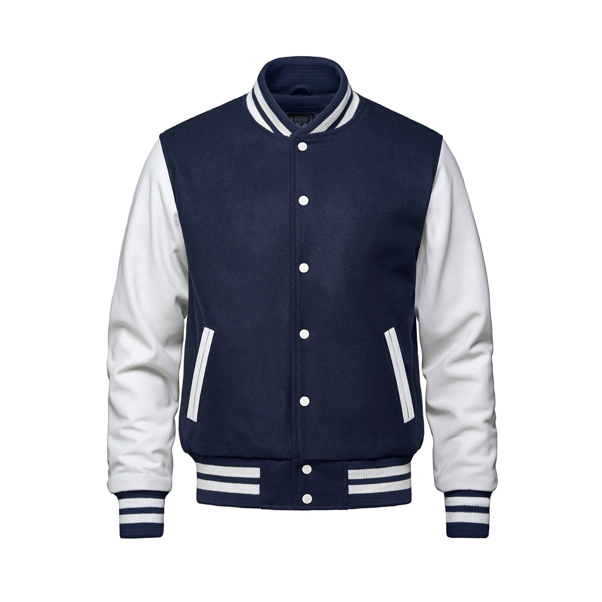 L06085 - Varsity - Melton and Leather Varsity Jacket