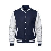 L06085 - Varsity - Melton and Leather Varsity Jacket