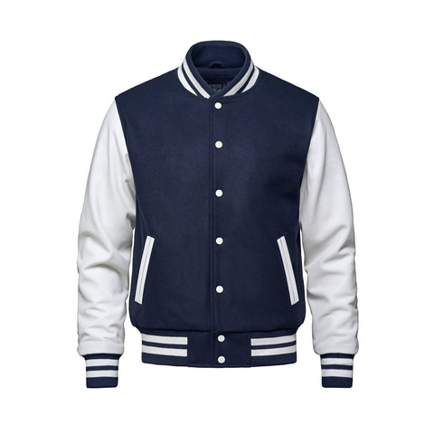 L06085 - Varsity - Melton and Leather Varsity Jacket