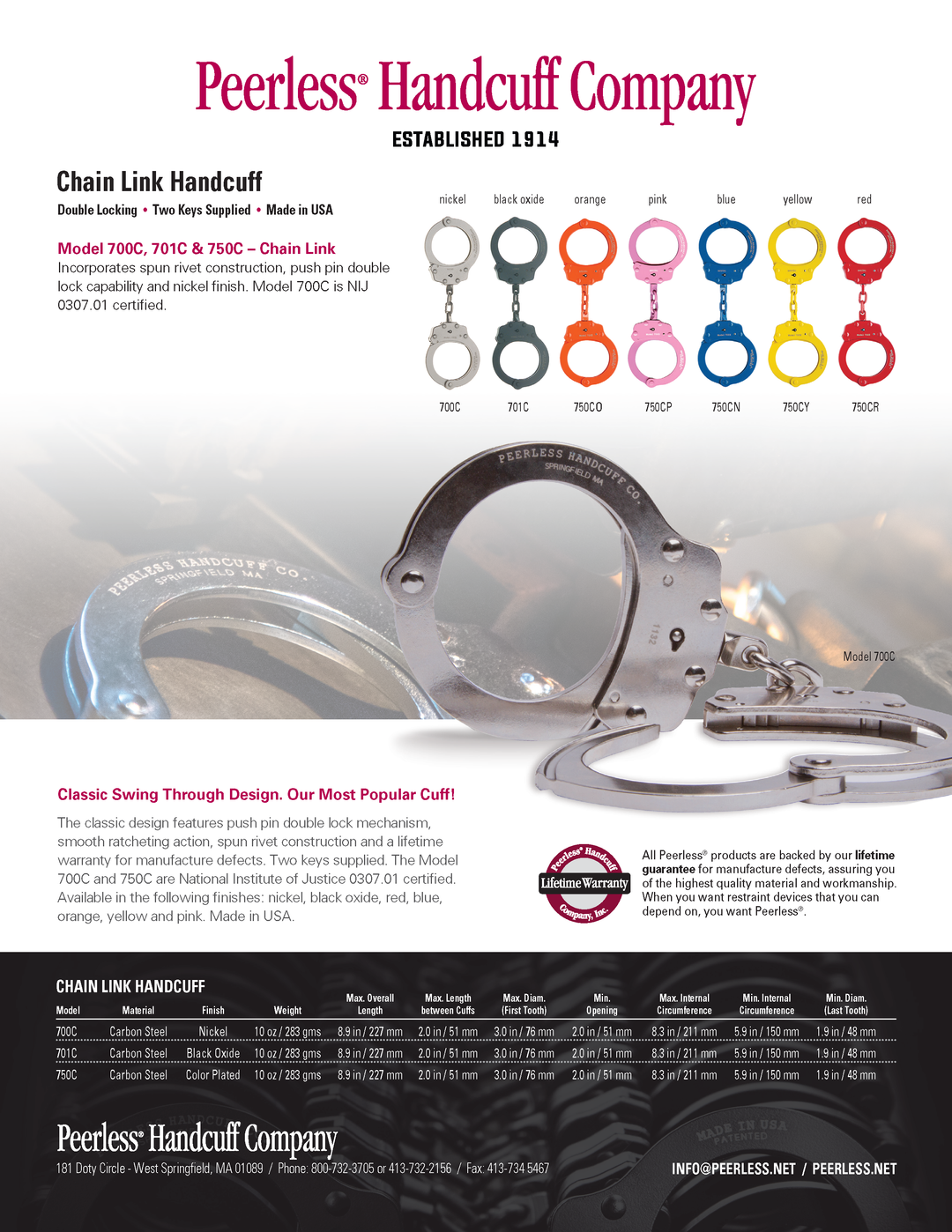 Chain Lunk Cuffs - Peerless