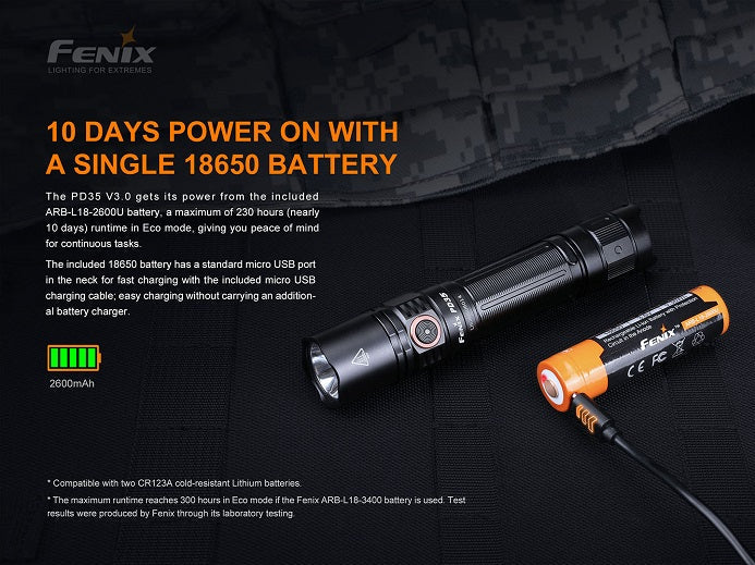 FLASH LIGHT PD35 V3.0