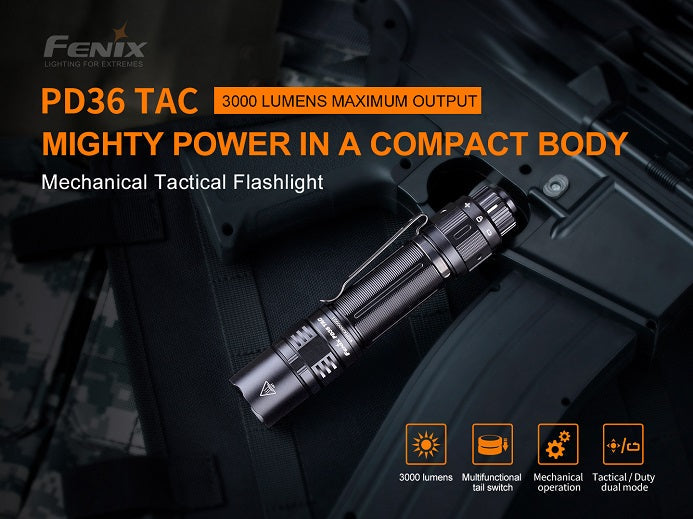 FLASH LIGHT PD36 TAC