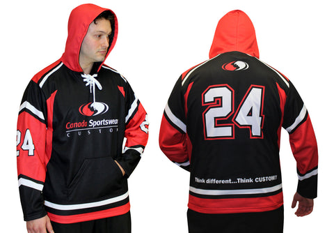 PO148 - Custom Sublimated hockey hoody