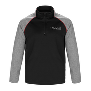 PO212 - Custom Two-toned 1/4 zip pullover with contrast stitching