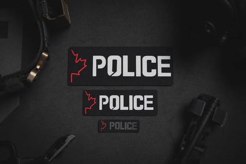 POLICE - LEAF PATCH - 2.75&