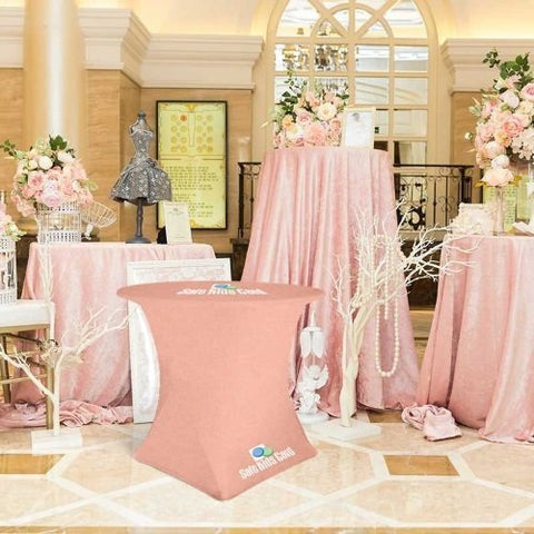 Round Stretch Table Cover For Events