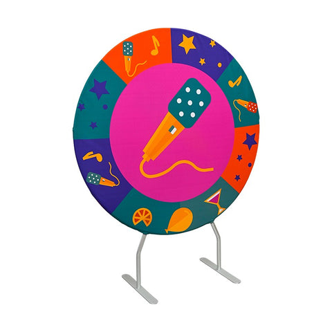 Round-Shaped Backdrop