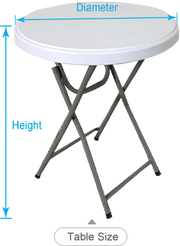 Round Stretch Table Cover For Events