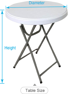 Round Stretch Table Cover For Events