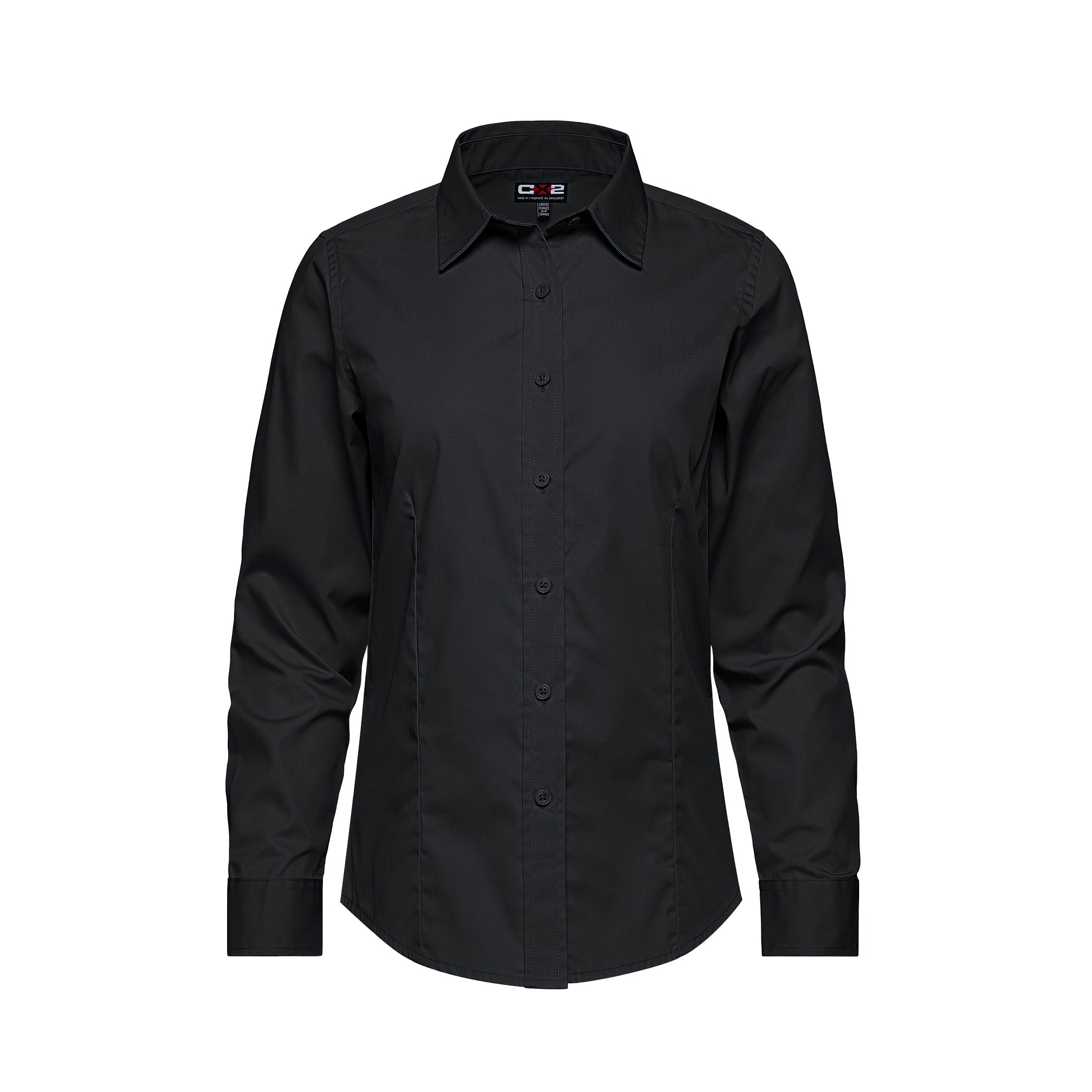 S04601 - Camden - Ladies Poly-Cotton Twill Long Sleeve Easy-Care Shirt