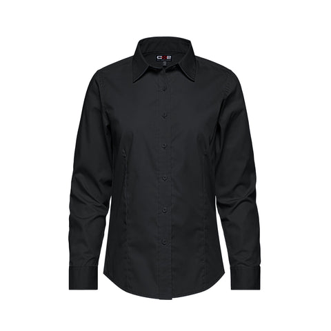 S04601 - Camden - Ladies Poly-Cotton Twill Long Sleeve Easy-Care Shirt
