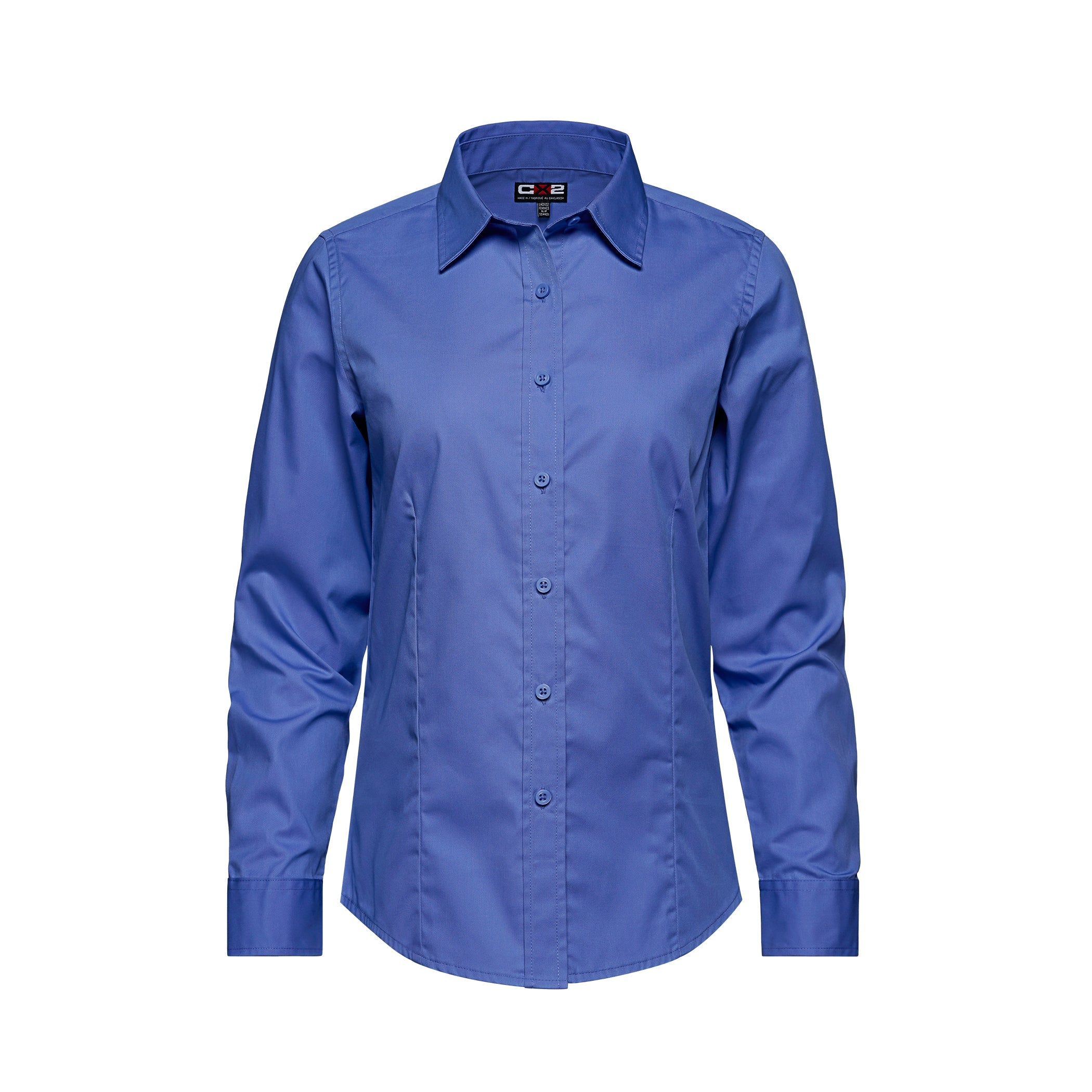 S04601 - Camden - Ladies Poly-Cotton Twill Long Sleeve Easy-Care Shirt