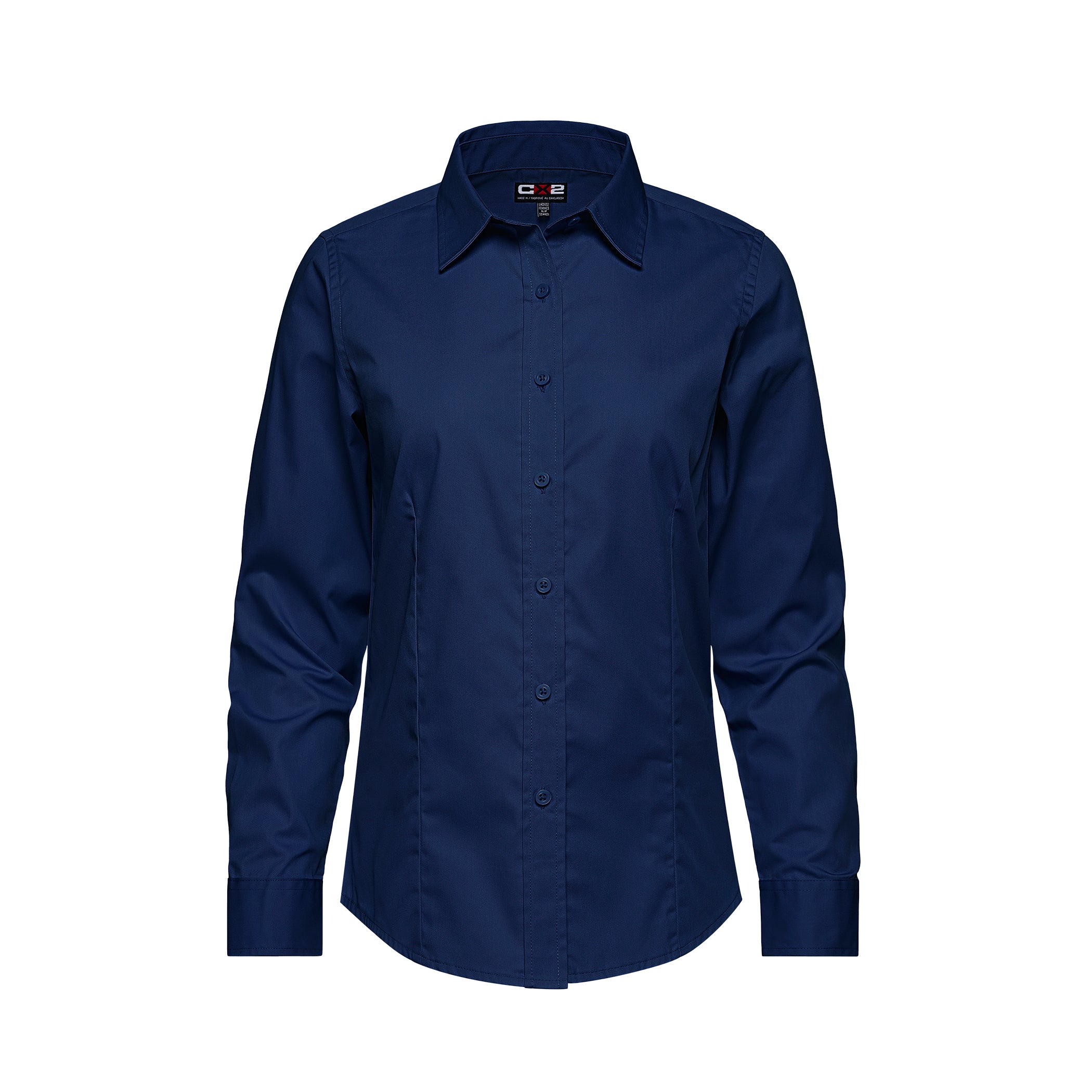 S04601 - Camden - Ladies Poly-Cotton Twill Long Sleeve Easy-Care Shirt