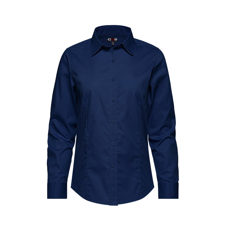 S04601 - Camden - Ladies Poly-Cotton Twill Long Sleeve Easy-Care Shirt