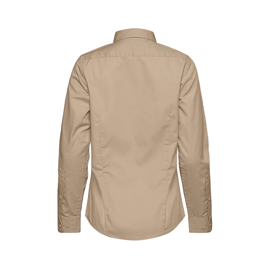 S04601 - Camden - Ladies Poly-Cotton Twill Long Sleeve Easy-Care Shirt