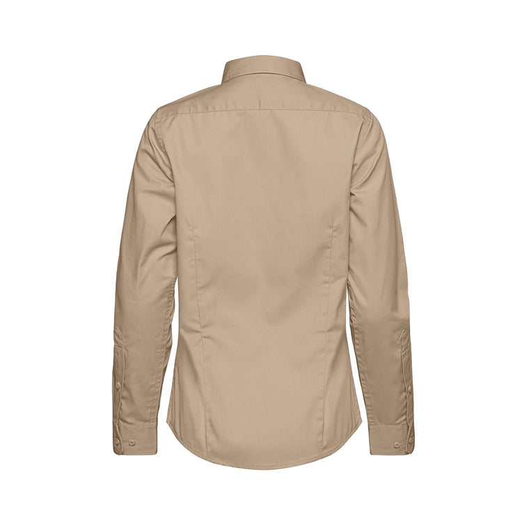 S04601 - Camden - Ladies Poly-Cotton Twill Long Sleeve Easy-Care Shirt