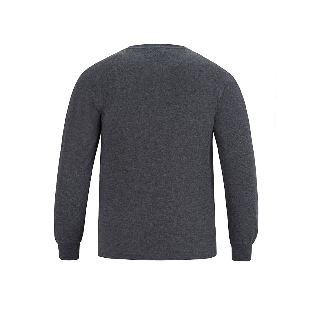 S5615Y - Breeze - Youth RING SPUN Combed Cotton Long Sleeve Crewneck T-Shirt