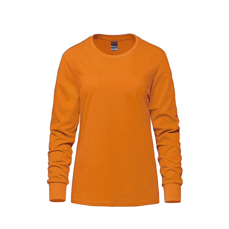 S05616 - Breeze - Ladies RING SPUN Combed Cotton Long Sleeve Crewneck T-Shirt