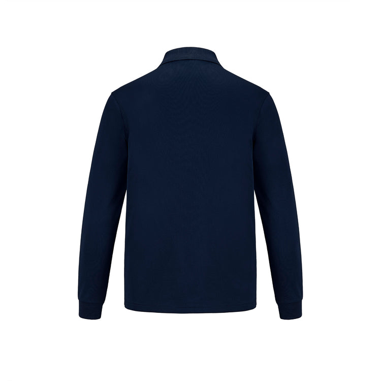 S05737 - Birdie - Men's Long Sleeve Pique Mesh Polo