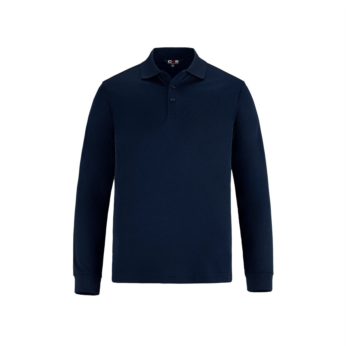 S05737 - Birdie - Men's Long Sleeve Pique Mesh Polo
