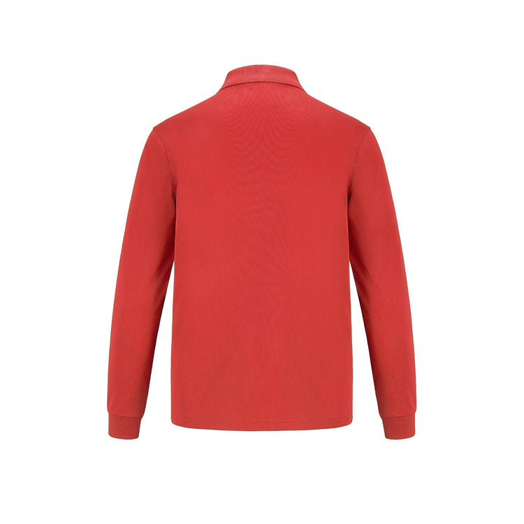 S05737 - Birdie - Men's Long Sleeve Pique Mesh Polo