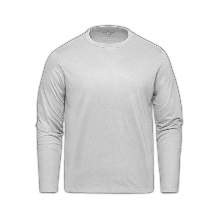 S05895 - Riverside - Cotton-Poly Long Sleeve Crewneck T-Shirt