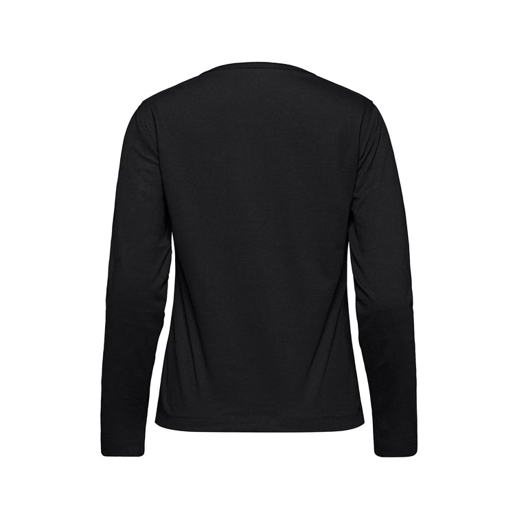 S05896 - Riverside - Ladies Cotton-Poly Long Sleeve Crewneck T-Shirt