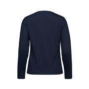 S05896 - Riverside - Ladies Cotton-Poly Long Sleeve Crewneck T-Shirt