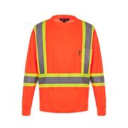 S05970 - Lookout - Adult Long Sleeve Hi-Vis T-Shirt