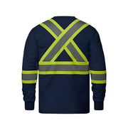S05995 - Paramount - Cotton Long Sleeve Hi-Vis T-Shirt