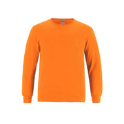S5615Y - Breeze - Youth RING SPUN Combed Cotton Long Sleeve Crewneck T-Shirt