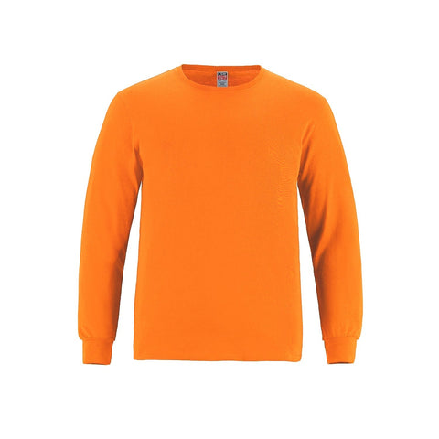 S5615Y - Breeze - Youth RING SPUN Combed Cotton Long Sleeve Crewneck T-Shirt