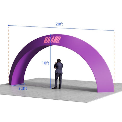 Semicircular Archway 3D
