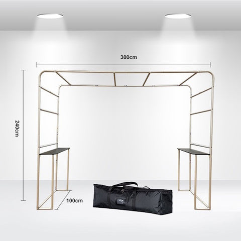 Square Arch Booth