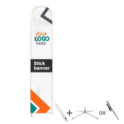 Stick Banner Flag