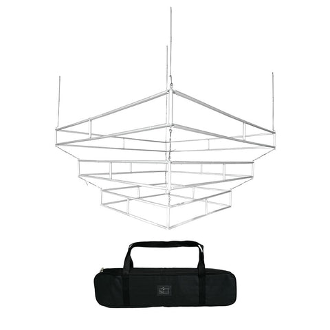 Tiered Square Hanging Sign