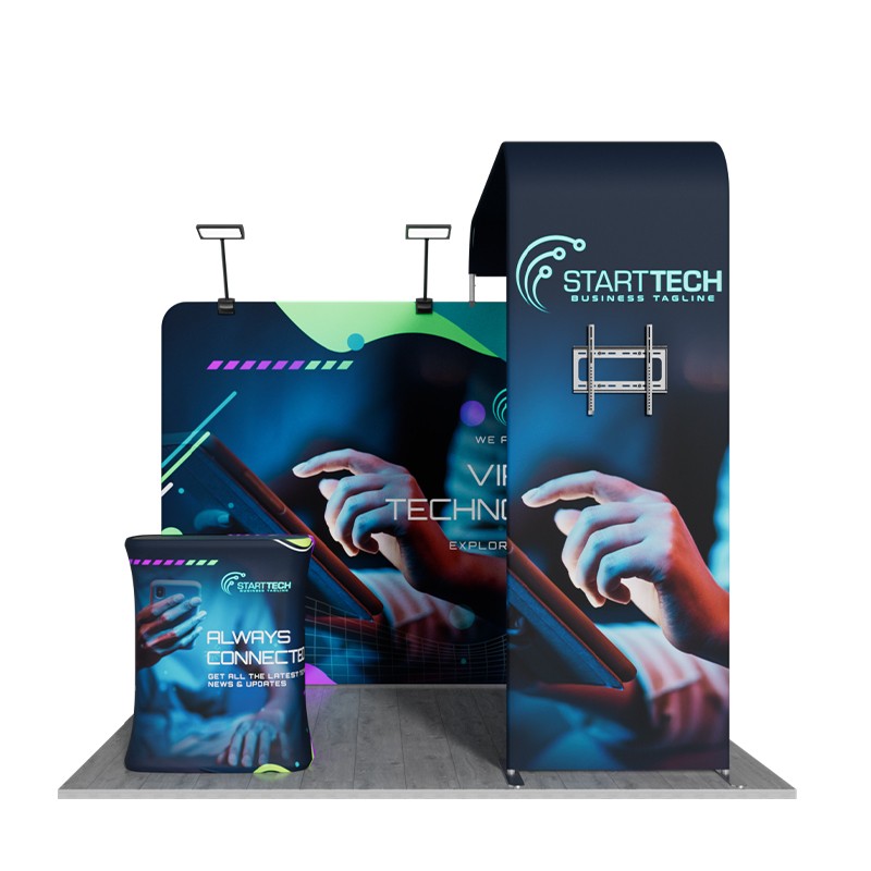 10ftx10ftt Custom Trade Show Booth A3