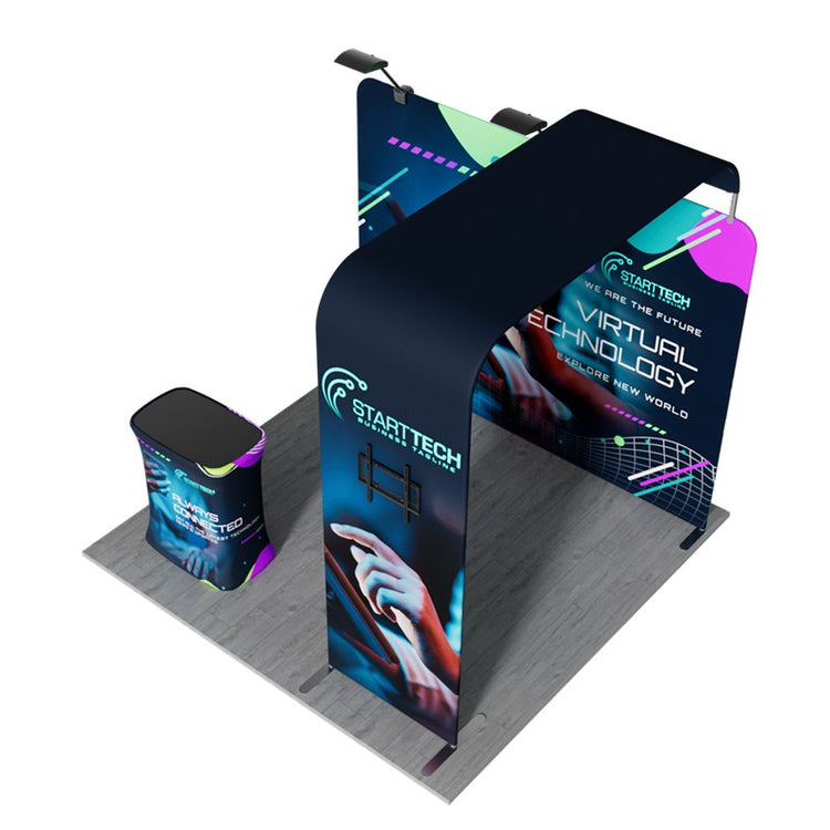 10ftx10ftt Custom Trade Show Booth A3