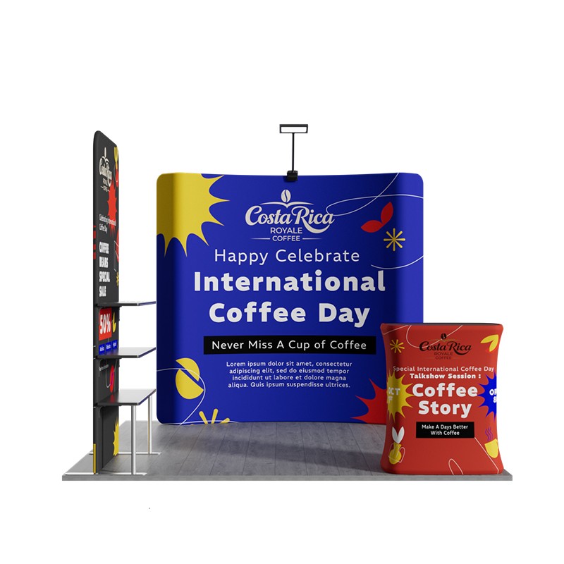 10ftx10ft Custom Trade Show Booth A4