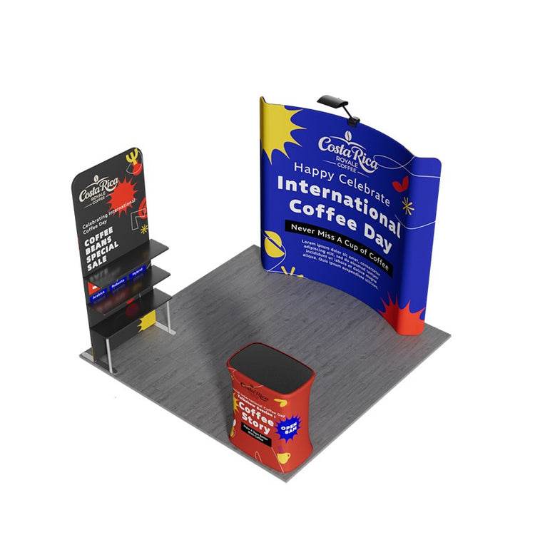 10ftx10ft Custom Trade Show Booth A4