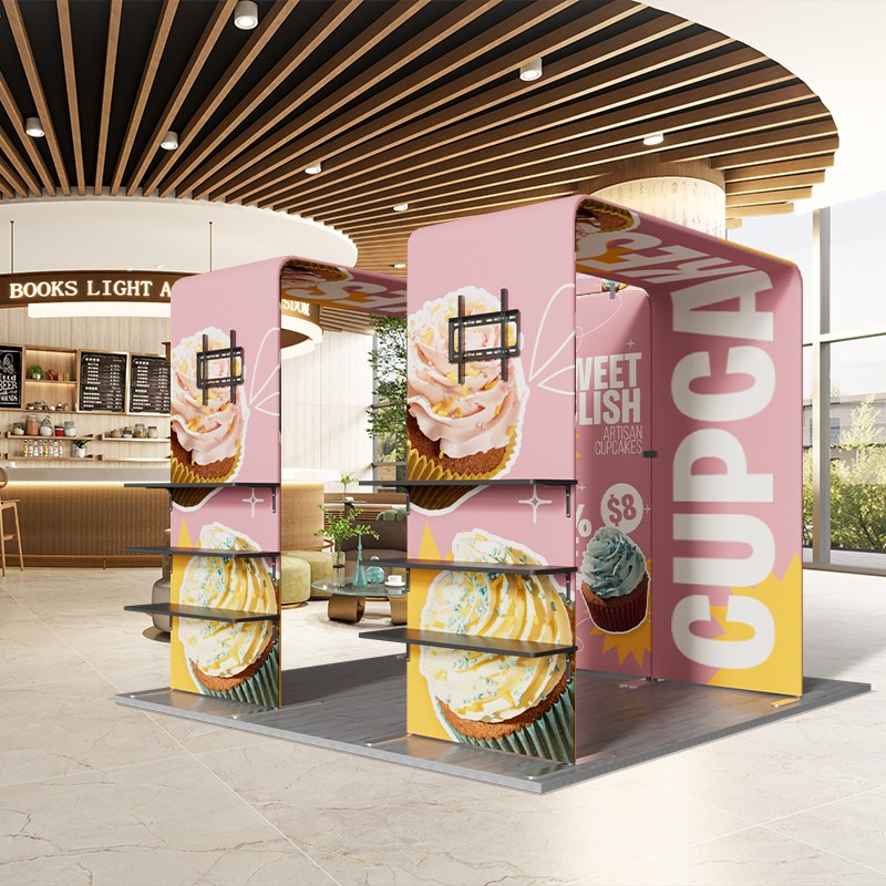 10ftx10ft Custom Trade Show Booth C1
