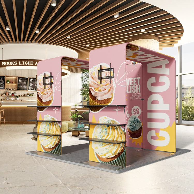 10ftx10ft Custom Trade Show Booth C1