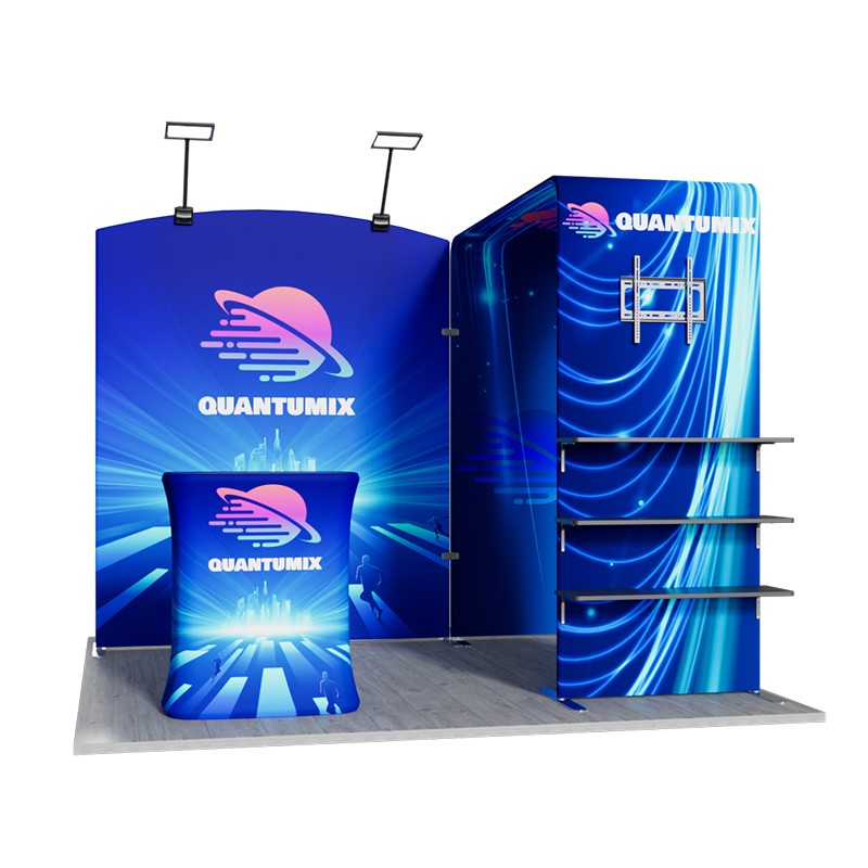 10ftx10ft Custom Trade Show Booth C3