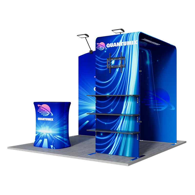 10ftx10ft Custom Trade Show Booth C3